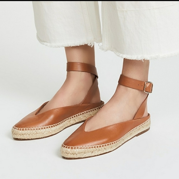 Stuart Weitzman Shoes - Espadrilles Stewart Weitzman Brown Toga flats